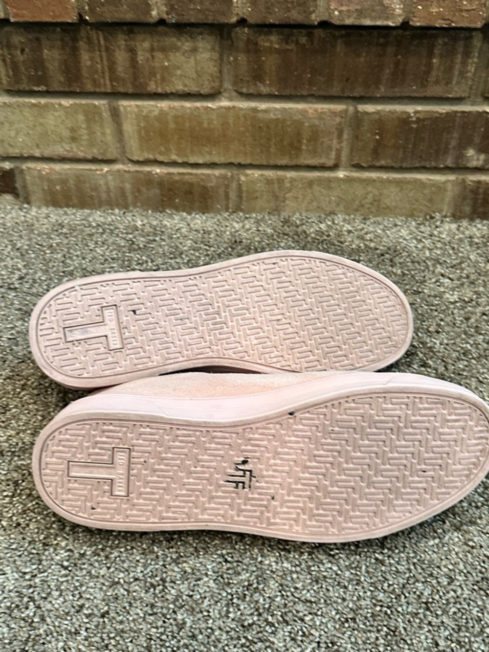 Ted Baker Kelleis Mink Pink Suede Low Top Sneakers Sz 9 • Coquette Balletcore - Picture 6 of 6